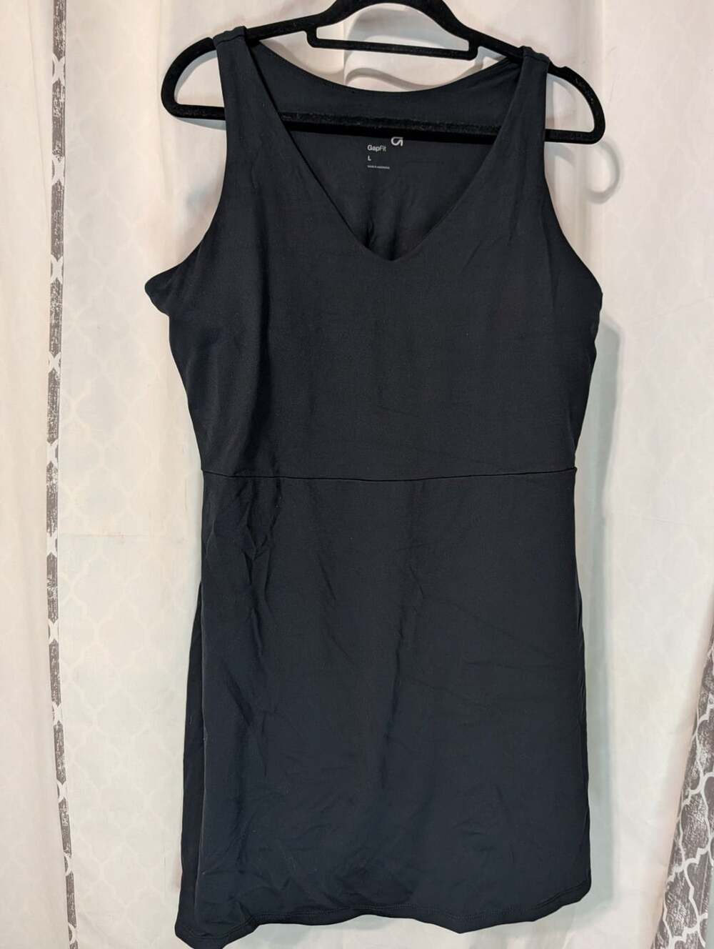 GapFit Active Tank Dress Size L Black